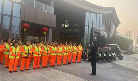 聚焦一线 | 喜迎新年“开门红”，DG视讯公司顺利入场环城生态区新签治理合同项目